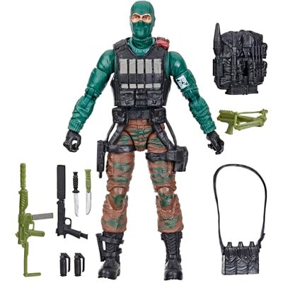 G.I. Joe Classified Series Retro Cardback Beach Head, Collectible 6 Inch Action Figure with 10 Accessories G.I. Joe Classified Series Retro Cardback Beach Head, Collectible 6 Inch Action Figure with 10 Accessories