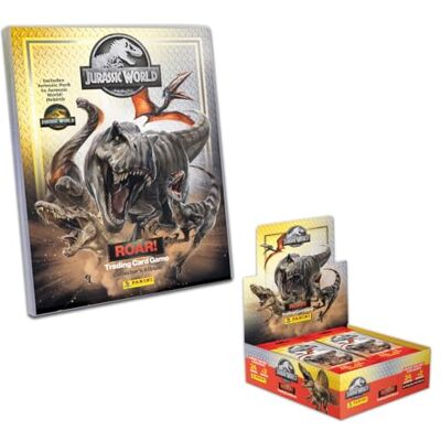 Panini Jurassic World Roar! Trading Card Game (Fatpack-Bundle) Panini Jurassic World Roar! Trading Card Game (Fatpack-Bundle)