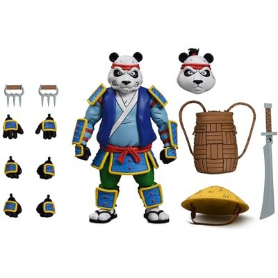 NECA Teenage Mutant Ninja Turtles Action Figure Ultimate Panda Khan 18 cm NECA Teenage Mutant Ninja Turtles Action Figure Ultimate Panda Khan 18 cm