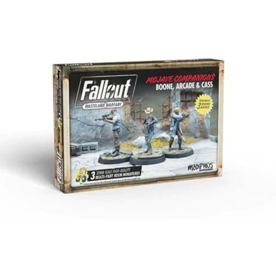 Modiphius Entertainment Fallout Wasteland Warfare Boone, Arcade and Cass Miniatures Unpainted Modiphius Entertainment Fallout Wasteland Warfare Boone, Arcade and Cass Miniatures Unpainted