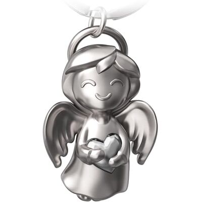 FABACH Schutzengel Schlüsselanhänger Shiny mit Herz Engel Glücksbringer Schlüsselanhänger Liebe Geschenk Schutzengel Glücksbringer Engel mit Herz als Geschenkidee für Freundin FABACH Schutzengel Schlüsselanhänger Shiny mit Herz Engel Glücksbringer Schlüsselanhänger Liebe Geschenk Schutzengel Glücksbringer Engel mit Herz als Geschenkidee für Freundin