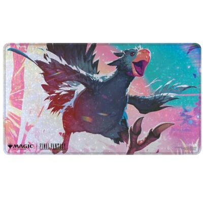 Ultra Pro Final Fantasy x Universes Beyond Traveling Chocobo (Black) Holofoil Playmat for Magic: The Gathering Ultra Pro Final Fantasy x Universes Beyond Traveling Chocobo (Black) Holofoil Playmat for Magic: The Gathering