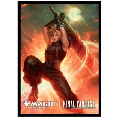 Ultra Pro Final Fantasy x Universes Beyond Cloud, Midgar Mercenary (Commander) 100ct Deck Protector Sleeves for Magic: The Gathering Trading Card Accessories, Collectible Card Game Gear Ultra Pro Final Fantasy x Universes Beyond Cloud, Midgar Mercenary (Commander) 100ct Deck Protector Sleeves for Magic: The Gathering Trading Card Accessories, Collectible Card Game Gear