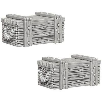 NECA Wizkids Crates WizKids Deep Cuts Unpainted Miniatures NECA Wizkids Crates WizKids Deep Cuts Unpainted Miniatures