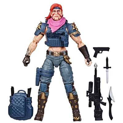 G.I. Joe Classified Series #146, Dreadnok Zandar, Collectible 6 Inch Action Figure with 5 Accessories G.I. Joe Classified Series #146, Dreadnok Zandar, Collectible 6 Inch Action Figure with 5 Accessories
