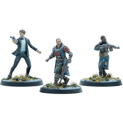 Modiphius Entertainment Fallout Wasteland Warfare Raiders: Crater Warlords Miniatures Unpainted Modiphius Entertainment Fallout Wasteland Warfare Raiders: Crater Warlords Miniatures Unpainted