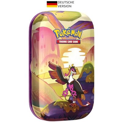 Pokémon -Sammelkartenspiel: Mini-Tin-Box Karmesin & Purpur Nebel der Sagen Beatori (2 Boosterpacks & 1 Stickerbogen) Pokémon -Sammelkartenspiel: Mini-Tin-Box Karmesin & Purpur Nebel der Sagen Beatori (2 Boosterpacks & 1 Stickerbogen)