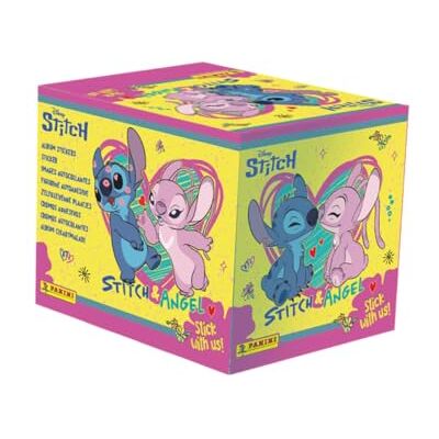 Panini Stitch & Angel – Stickerkollektion (Box mit 50 Tüten) Panini Stitch & Angel – Stickerkollektion (Box mit 50 Tüten)