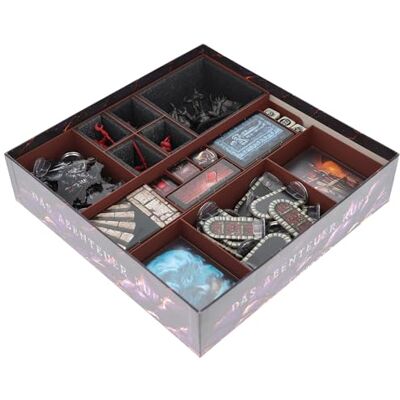 Feldherr Organizer kompatibel mit HeroQuest (2021): Der Aufbruch Insert für Brettspielbox des Basisspiels Schneller Spielaufbau Besser Sortiert Schutz für Miniaturen Feldherr Organizer kompatibel mit HeroQuest (2021): Der Aufbruch Insert für Brettspielbox des Basisspiels Schneller Spielaufbau Besser Sortiert Schutz für Miniaturen