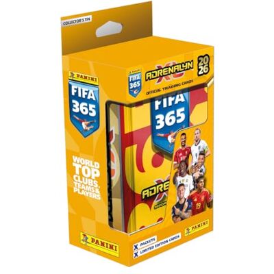 Panini FIFA 365 Adrenalyn XL™ 2026 Trading Cards (Classic Tin) Panini FIFA 365 Adrenalyn XL™ 2026 Trading Cards (Classic Tin)