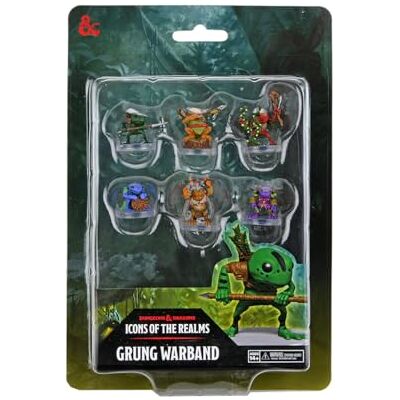 WizKids D&D Icons of the Realms: Grung Kriegsband DnD Miniaturen Halloween WizKids D&D Icons of the Realms: Grung Kriegsband DnD Miniaturen Halloween