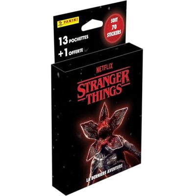 Panini Stranger Things One Last Strange Adventure Sticker-Kollektion Multiset Panini Stranger Things One Last Strange Adventure Sticker-Kollektion Multiset