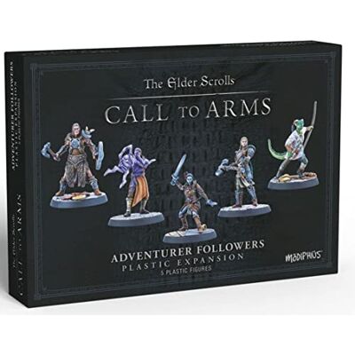 Modiphius Entertainment MUH052024 The Elder Scrolls: Call to Arms Adventurer Followers Jenassa, Vorstag, Mjoll die Löwin, Marcurio, Derkeethus Miniature Game, Mehrfarbig, M Modiphius Entertainment MUH052024 The Elder Scrolls: Call to Arms Adventurer Followers Jenassa, Vorstag, Mjoll die Löwin, Marcurio, Derkeethus Miniature Game, Mehrfarbig, M