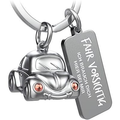 FABACH Auto Schlüsselanhänger Car mit Gravur Schutzengel Schlüsselanhänger Engel für Autofahrer Geschenk Glücksbringer Fahr vorsichtig Auto Geschenke Fahr vorsichtig, ich brauch dich FABACH Auto Schlüsselanhänger Car mit Gravur Schutzengel Schlüsselanhänger Engel für Autofahrer Geschenk Glücksbringer Fahr vorsichtig Auto Geschenke Fahr vorsichtig, ich brauch dich