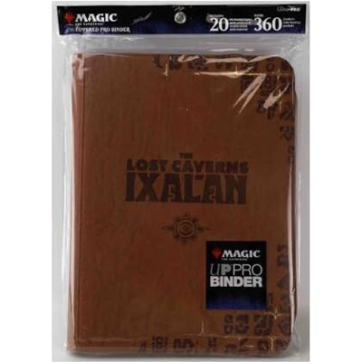 Ultra Pro Zippered 9-Pocket Pro-Binder for Magic the Gathering The Lost Caverns of Ixalan Ultra Pro Zippered 9-Pocket Pro-Binder for Magic the Gathering The Lost Caverns of Ixalan