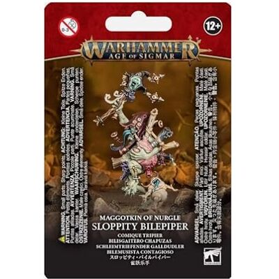 Games Workshop Warhammer AoS & 40k Daemons of Nurgle Sloppity Bilepiper Games Workshop Warhammer AoS & 40k Daemons of Nurgle Sloppity Bilepiper