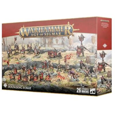 Games Workshop Warhammer Age of Sigmar Battleforce Cities of Sigmar: Founding Foray Games Workshop Warhammer Age of Sigmar Battleforce Cities of Sigmar: Founding Foray