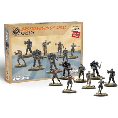 Modiphius , Fallout: Miniatures Brotherhood of Steel Core Box Unlackierte Miniaturen im Maßstab 32 mm für Wasteland Warfare and Factions Spiele. Enthält Paladin, Ritter und Modiphius , Fallout: Miniatures Brotherhood of Steel Core Box Unlackierte Miniaturen im Maßstab 32 mm für Wasteland Warfare and Factions Spiele. Enthält Paladin, Ritter und