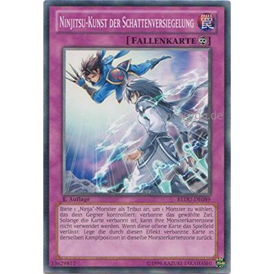 Yu-Gi-Oh! REDU-DE089 Ninjitsu-Kunst der Schattenversiegelung Yu-Gi-Oh! REDU-DE089 Ninjitsu-Kunst der Schattenversiegelung