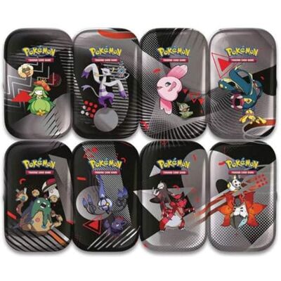 Pokémon Pokemon TCG: Scarlet & Violet 10.5: Unova Mini Tin Display (8 Units One of Each) Pokémon Pokemon TCG: Scarlet & Violet 10.5: Unova Mini Tin Display (8 Units One of Each)