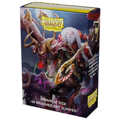 Dragon Japanese Size Brushed Art Sleeves Christmas 2022 (60 Sleeves) Dragon Japanese Size Brushed Art Sleeves Christmas 2022 (60 Sleeves)