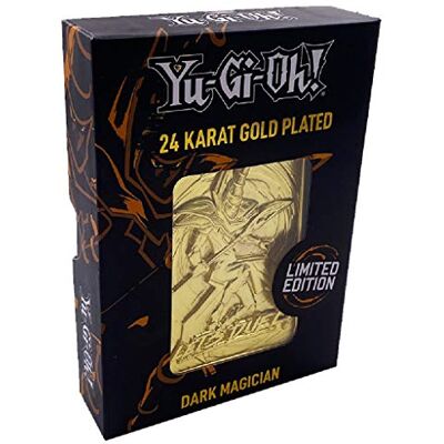 Yu-Gi-Oh! Limited Edition Gold Card Collectibles Dark Magician Yu-Gi-Oh! Limited Edition Gold Card Collectibles Dark Magician