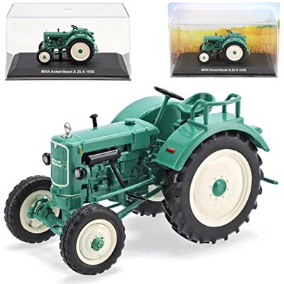 Ixo MAN Ackerdiesel A 25 A Grün Traktor 1956 1/43 Hachette Modell Auto Ixo MAN Ackerdiesel A 25 A Grün Traktor 1956 1/43 Hachette Modell Auto