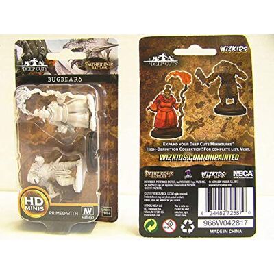 WizKids Pathfinder Deep Cuts Unpainted Miniatures (W1) Bugbears WizKids Pathfinder Deep Cuts Unpainted Miniatures (W1) Bugbears