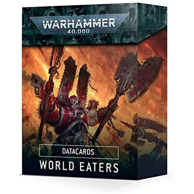 Games Workshop Warhammer 40.000 DATACARDS: World Eaters Games Workshop Warhammer 40.000 DATACARDS: World Eaters