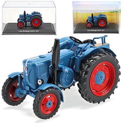 Ixo Lanz Bulldog D4016 Blau Traktor 1957 1/43 Hachette Modell Auto Ixo Lanz Bulldog D4016 Blau Traktor 1957 1/43 Hachette Modell Auto
