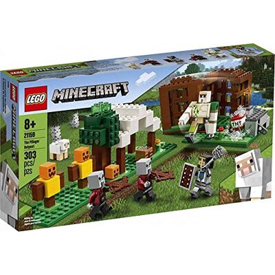 Lego Minecraft The Pillager Outpost 21159 Awesome Action Figure Brick Building Playset for Kids Minecraft Gift, New 2020 (303 Pieces) Lego Minecraft The Pillager Outpost 21159 Awesome Action Figure Brick Building Playset for Kids Minecraft Gift, New 2020 (303 Pieces)