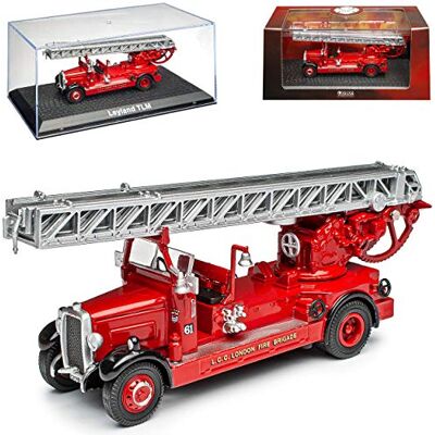 Ixo Leyland TLM Feuerwehr Rot London Fire Brigade 1/72 Atlas Modell Auto Ixo Leyland TLM Feuerwehr Rot London Fire Brigade 1/72 Atlas Modell Auto