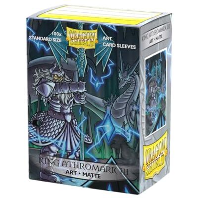 Dragon Arcane Tinmen 12035 : Sleeves Matte Classic – King Athromark III: Portrait (100) Dragon Arcane Tinmen 12035 : Sleeves Matte Classic – King Athromark III: Portrait (100)