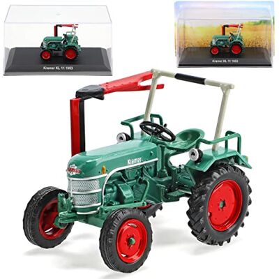 Ixo Kramer KL11 Grün Traktor 1953 1/43 Hachette Modell Auto Ixo Kramer KL11 Grün Traktor 1953 1/43 Hachette Modell Auto