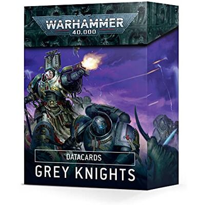 Games Workshop Warhammer 40000: Datacards Grey Knights 2021 Games Workshop Warhammer 40000: Datacards Grey Knights 2021