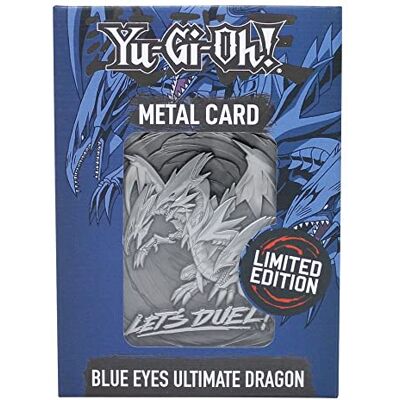 Yu-Gi-Oh! Fanattik Limited Edition Collectible Blue Eyes Ultimate Dragon Yu-Gi-Oh! Fanattik Limited Edition Collectible Blue Eyes Ultimate Dragon