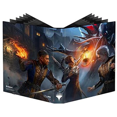 Ultra Pro UP Battle for Baldurs Gate Commander Legends 9-Pocket PRO-Binder for Magic: The Gathering Ultra Pro UP Battle for Baldurs Gate Commander Legends 9-Pocket PRO-Binder for Magic: The Gathering