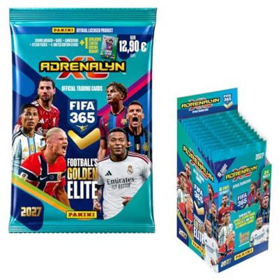 Panini FIFA 365 Adrenalyn XL™ 2027 Trading Cards Schnupper-Bundle Sammelkarten, FIFA 365, Adrenalyn XL™, Bundle-Set, 2027 Edition Panini FIFA 365 Adrenalyn XL™ 2027 Trading Cards Schnupper-Bundle Sammelkarten, FIFA 365, Adrenalyn XL™, Bundle-Set, 2027 Edition