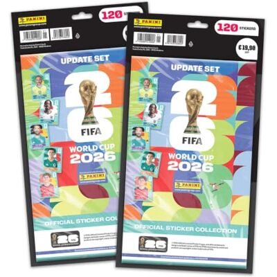 Panini Offizielle FIFA World Cup 2026™ Stickerkollektion (Update-Bundle) Panini Offizielle FIFA World Cup 2026™ Stickerkollektion (Update-Bundle)