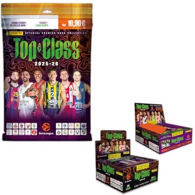 Panini 2025-26 EuroLeague Top Class Official Card Collection (Mega-Bundle) Panini 2025-26 EuroLeague Top Class Official Card Collection (Mega-Bundle)