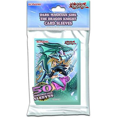 Yu-Gi-Oh! TRADING CARD GAME Dunkles Magier-Mädchen die Drachenritterin Kartenhüllen – Deutsche Ausgabe 117368740005 Yu-Gi-Oh! TRADING CARD GAME Dunkles Magier-Mädchen die Drachenritterin Kartenhüllen – Deutsche Ausgabe 117368740005