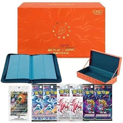 Pokémon TCG: S-Chinese 2024 Exclusive Charizard VSTAR Box CHN Pokémon TCG: S-Chinese 2024 Exclusive Charizard VSTAR Box CHN