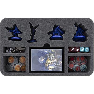 Feldherr HSMFFL050BO Schaumstoffeinlage kompatibel mit Warhammer Underworlds: Harrowdeep Xandires Wahrsucher Feldherr HSMFFL050BO Schaumstoffeinlage kompatibel mit Warhammer Underworlds: Harrowdeep Xandires Wahrsucher