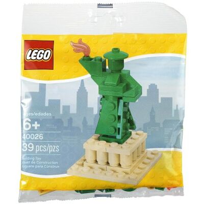 Lego Exclusive: Statue of Liberty Set 40026 (Bagged) by Lego Exclusive: Statue of Liberty Set 40026 (Bagged) by
