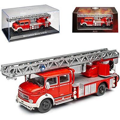 Ixo Defektes Modell Mercedes-B L1519 Feuerwehr Rot 1/72 Atlas Modell Auto Ixo Defektes Modell Mercedes-B L1519 Feuerwehr Rot 1/72 Atlas Modell Auto