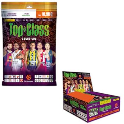 Panini 2025-26 EuroLeague Top Class Official Card Collection (Fatpack-Bundle) Panini 2025-26 EuroLeague Top Class Official Card Collection (Fatpack-Bundle)
