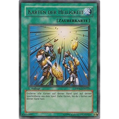 Yu-Gi-Oh! DPYG-DE025 Karte der Heiligkeit 1. Auflage Yu-Gi-Oh! DPYG-DE025 Karte der Heiligkeit 1. Auflage