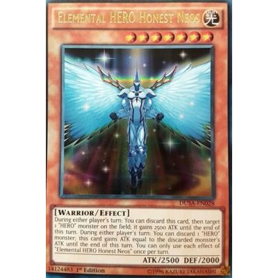 Yu-Gi-Oh! Elementar-Held Aufrichtiger Neos DUSA-DE028 Ultra Rare Yu-Gi-Oh! Elementar-Held Aufrichtiger Neos DUSA-DE028 Ultra Rare