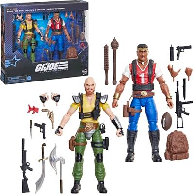 G.I. Joe Classified Series #193, David „Red Dog Taputapu & Varujan „Taurus Ayvazyan, Action-Figurenset (Skala 15 cm) zum Sammeln mit 20 Accessoires G.I. Joe Classified Series #193, David „Red Dog Taputapu & Varujan „Taurus Ayvazyan, Action-Figurenset (Skala 15 cm) zum Sammeln mit 20 Accessoires