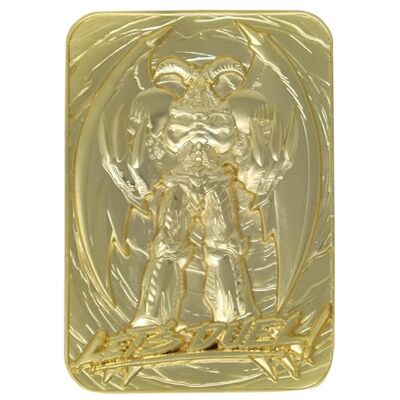 Yu-Gi-Oh! Limited Edition 24K Gold Plated Collectible Summoned Skull Yu-Gi-Oh! Limited Edition 24K Gold Plated Collectible Summoned Skull